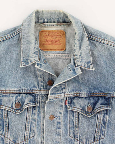 Vintage 90s Levi's Light Wash Denim Jacket - L