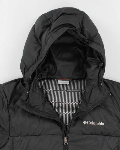 Men's Black Columbia Zip Up Puffer Jacket - M