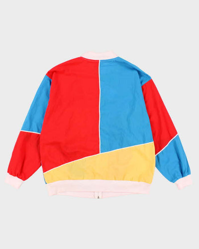 Vintage 80s G.W. Graff Colour Panelled Light Jacket - M