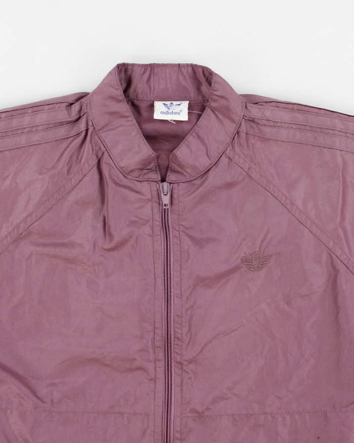 Vintage Adidas Purple Track Jacket - L