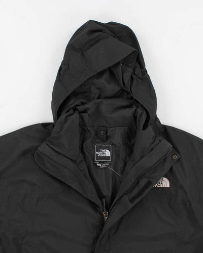 The North Face Men's Hooded Black Jacket - L