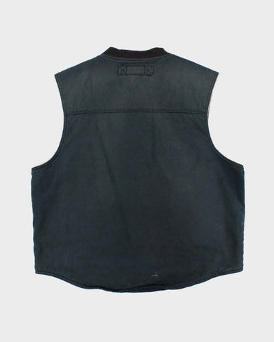 Vintage 90s Dickies Fleece Lined Workwear Vest - L