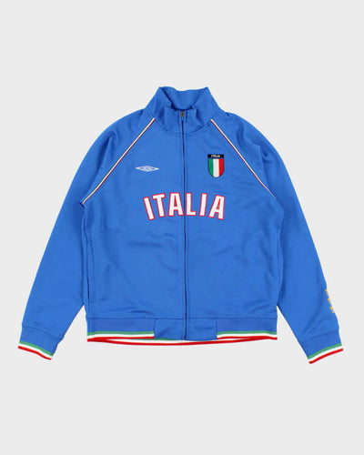 Vintage Men's Blue Umbro Italy Zip Up Track Jacket - M