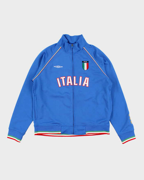 Vintage Men's Blue Umbro Italy Zip Up Track Jacket - M – Rokit