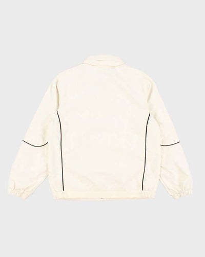 Stussy Cream Windbreaker Jacket - M