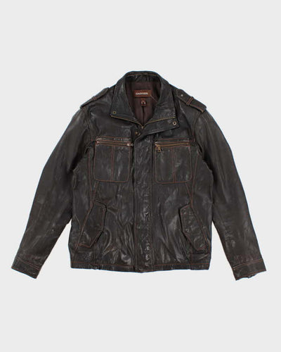 Vintage Danier Dreamy Brown Leather Jacket - M