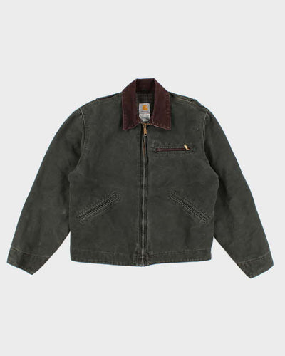 00s Carhartt Faded Green Workwear Jacket - M