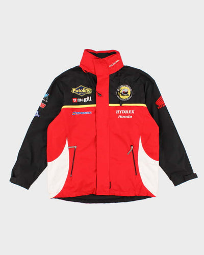 Men's Red Honda Racing Zip Up Jacket - S