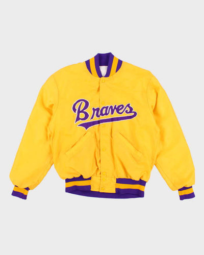 Men's Vintage Braves Bomber Jacket - M