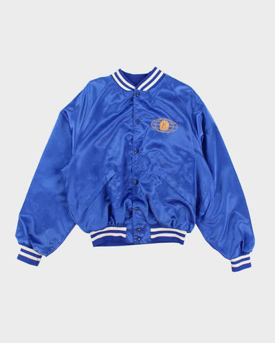 Men's Vintage 90s Baseball Bomber Jacket - L