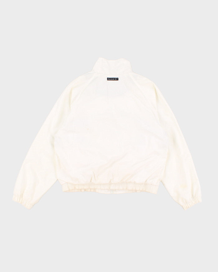 Vintage Men's White reebok Track Jacket - S