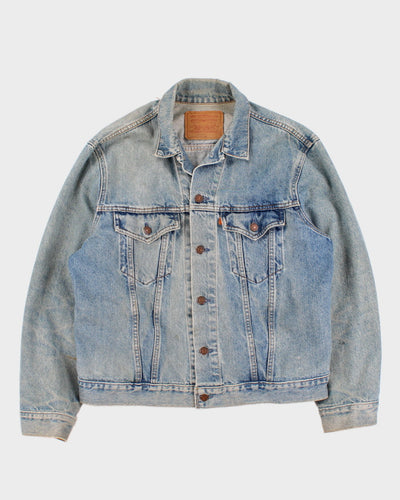 Vintage Men's Blue Levi's Denim Jacket - M