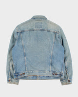 Vintage Men's Blue Levi's Denim Jacket - M