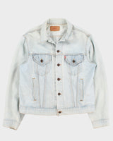 Vintage Men's Blue Levi's Denim Jacket - M