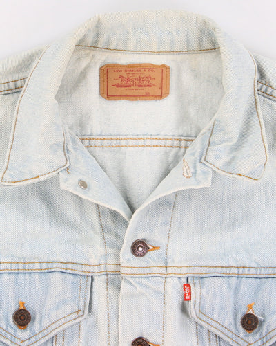 Vintage Men's Blue Levi's Denim Jacket - M