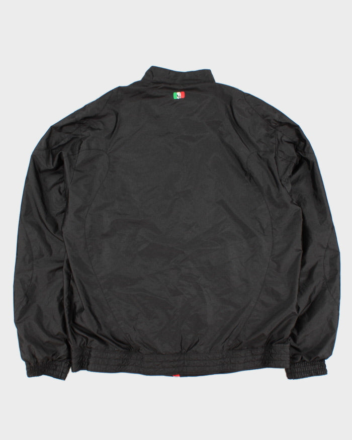 Vintage Men's Black Puma x Ferrari Track Jacket - L