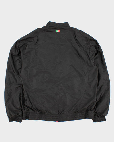 Vintage Men's Black Puma x Ferrari Track Jacket - L