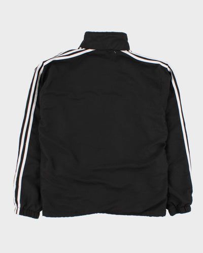 90s Vintage Men's Black Adidas Zip Up Track Jacket - L