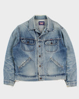 Vintage Men's  GWG Distressed Denim Jacket - M