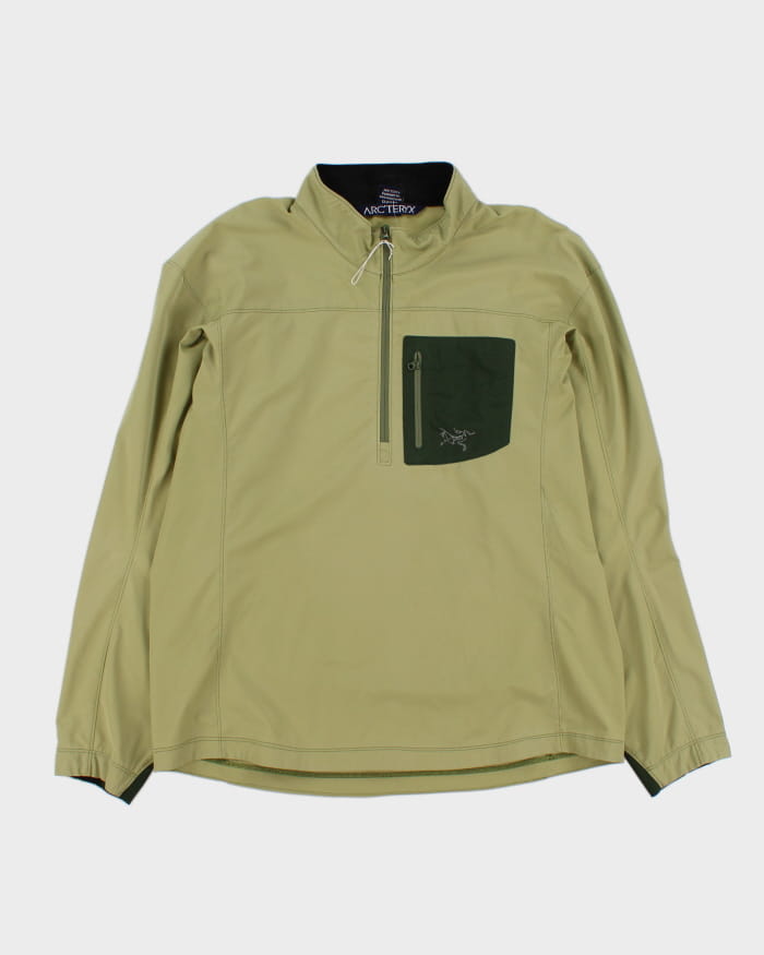 Men's Green Arc'teryx Quarter Zipp Jacket - L