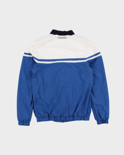 Men's Blue Lacoste Zip Up Track Jacket -S