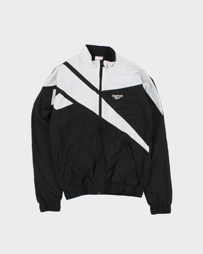 Men's Black Reebok Zip Up Track Jacket -  XS