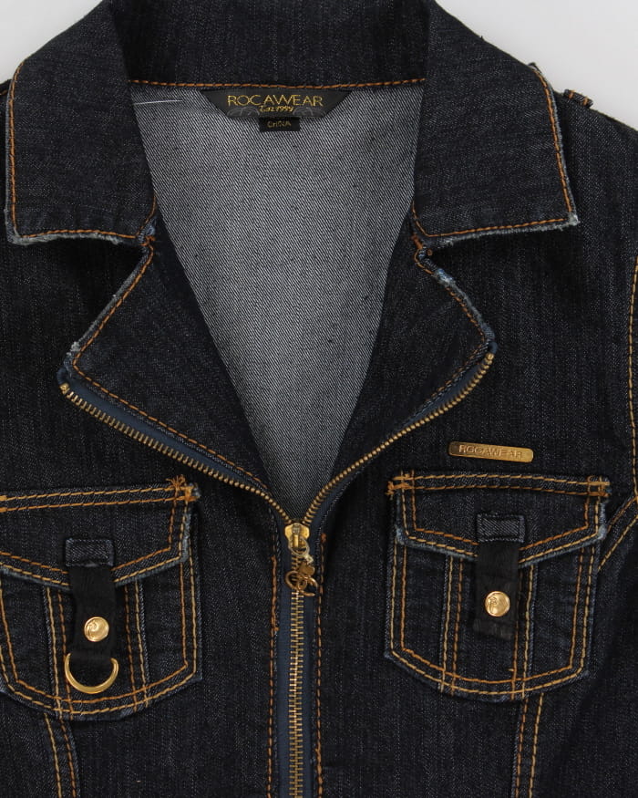Y2K Vintage Woman's Rocawear Denim Jacket - M