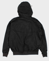 Vintage Men's Black Nike Zip Up Track Jacket - M