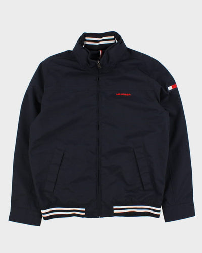 00s Tommy Hilfiger Navy Windbreaker - L