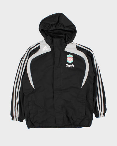 Vintage Men's Adidas X Liverpool Zip Up Hooded Track Jacket - L