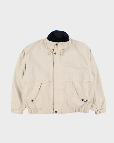 Vintage London Fog Beige Windbreaker Jacket - XL