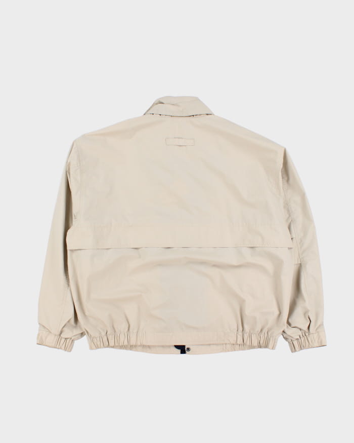 Vintage London Fog Beige Windbreaker Jacket - XL