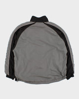 00s Reebok Black Windbreaker Jacket - XL