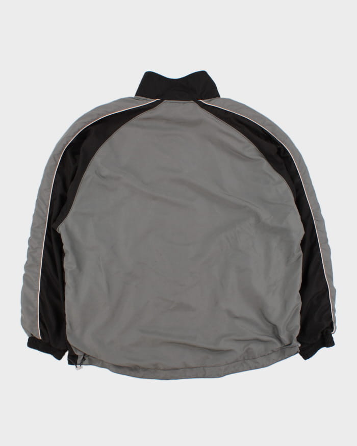 00s Reebok Black Windbreaker Jacket - XL