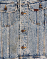 Vintage Lee Embroidered Denim Jacket - M