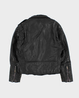 Vintage 90s Ripples Inc Leather Jacket - S