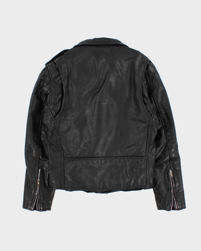Vintage 90s Ripples Inc Leather Jacket - S