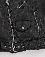 Vintage 90s Ripples Inc Leather Jacket - S