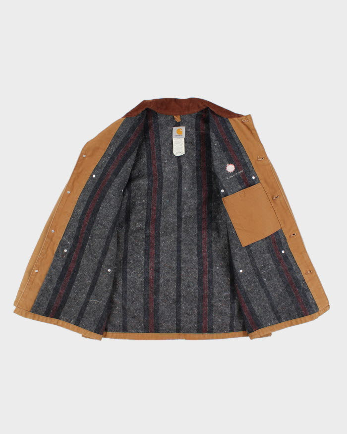 Vintage 90s Carhartt Fleece Lined Workwear Jacket - XXXL
