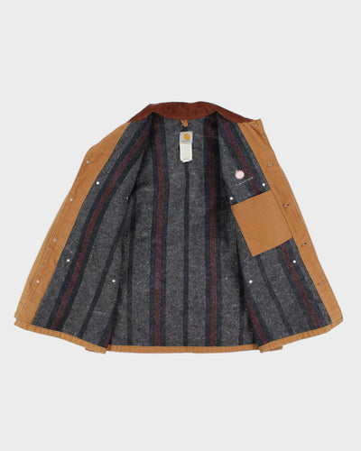 Vintage 90s Carhartt Fleece Lined Workwear Jacket - XXXL
