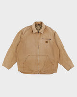 Vintage Carhart Beige Workwear Jacket - XXXL