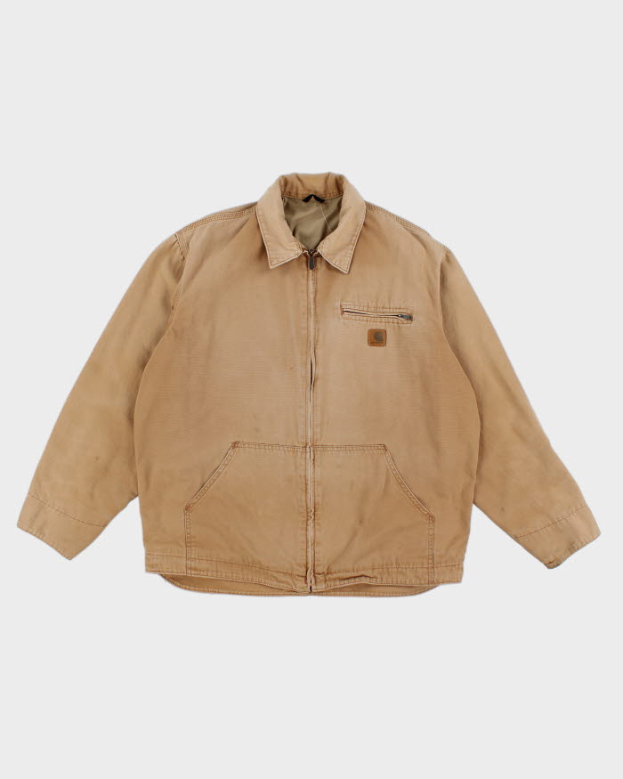 Vintage Carhart Beige Workwear Jacket - XXXL