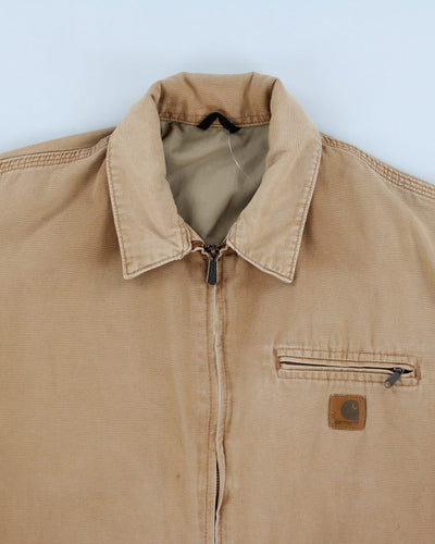 Vintage Carhart Beige Workwear Jacket - XXXL
