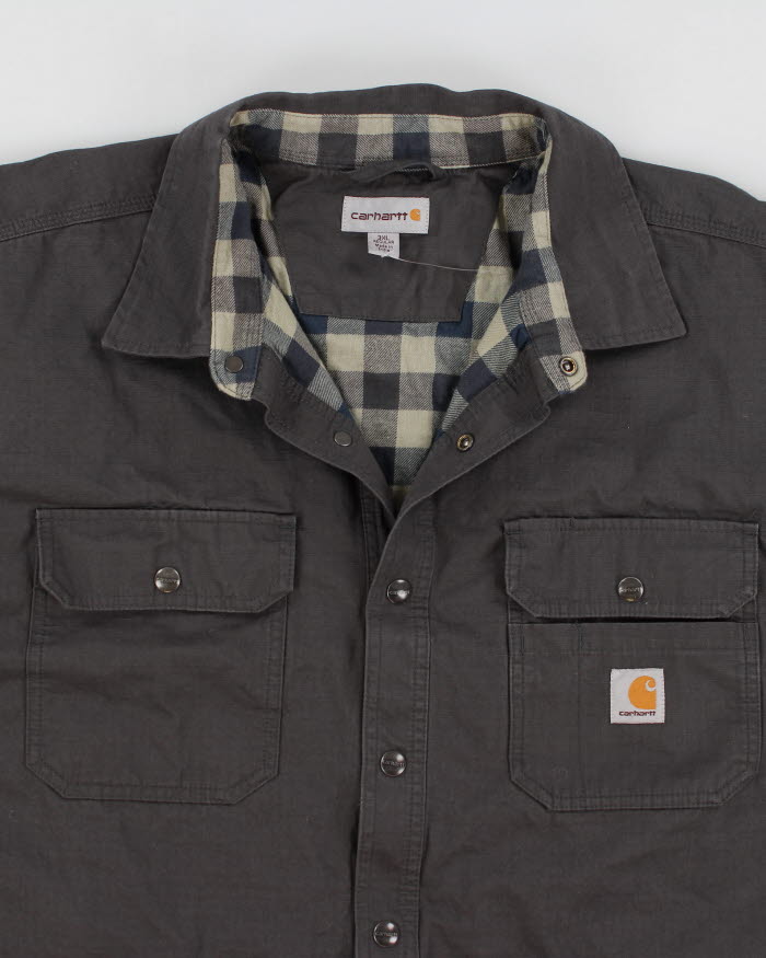 Carhartt Flannel Lined Workwear Jacket - 3XL