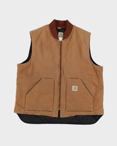 Vintage 90s Carhart Beige Vest - XXL