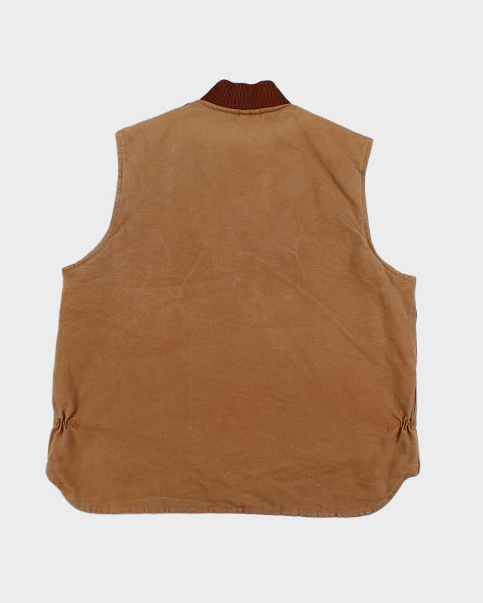 Vintage 90s Carhart Beige Vest - XXL