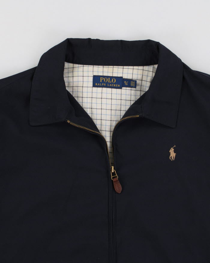 Polo Ralph Lauren Navy Harrington Jacket - XL