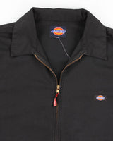 Mens 1990s Black Dickies Boxy Zip Up Jacket - L