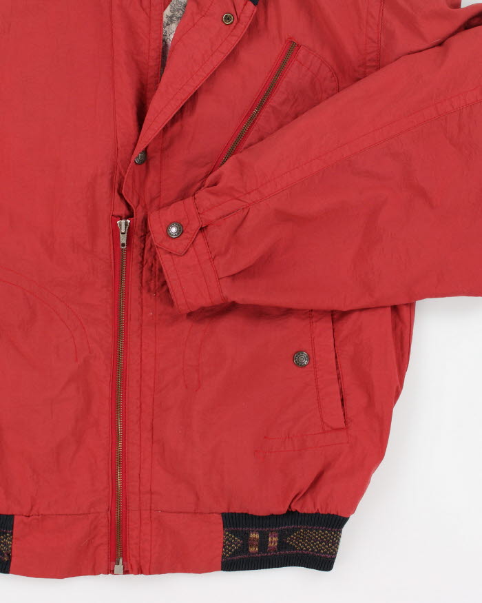 Vintage 80's Bomber Style Jacket - L