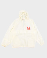 Vintage Quarter Zip Windbreaker Jacket - M